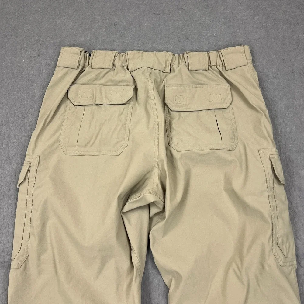 Duluth Pants Men's XLx32 Beige DuluthFlex Dry on the Fly Cargo Straight Gorpcore